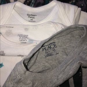 3 long sleeves lot/ Long Sleeve Onesies / Winter